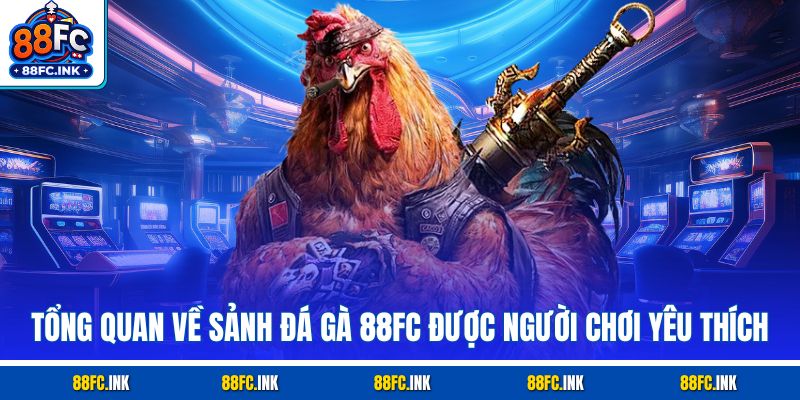 Tổng quan về sảnh đá gà 88FC được người chơi yêu thích